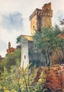 Turm in Bergeggi von William Scott