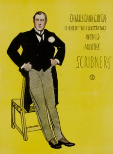 Charles Dana Gibson ist einer der Illustratoren in diesem Monat Scribner