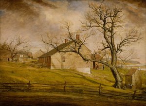 Long Island Bauernhäuser von William Sidney Mount