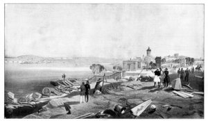 Sebastopol von der Rückseite des Fort Nicholas, 1900 von William Crimea Simpson