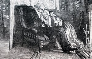 Ein älteres Paar (1880) (Gravur) von William Small