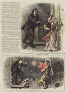 Illustration für Eine Episode von West Woodlands, von Bret Harte