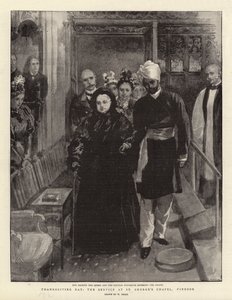 Erntedankfest, der Gottesdienst in der St. George
