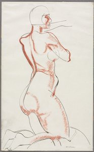 Nackte Figur von William Sommer