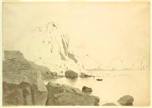 Ansicht von Capri, Italien, mit der Südküste und den Faraglione, ca. 1865 von William Stanley Haseltine