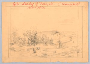 Studie für Landschaft von William Stanley Haseltine