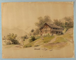 Studie einer Landschaft von William Stanley Haseltine
