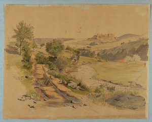 Studie einer Landschaft
