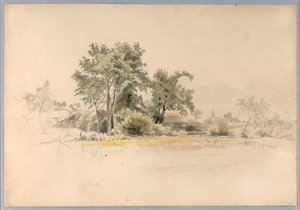Studie einer Landschaft, Schweiz