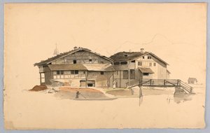Studie einer Landschaft, Schweiz