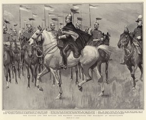 Der Kaiser und die Royals, Seine Majestät inspiziert das Regiment in Shorncliffe