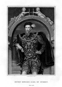 Henry Howard, Earl of Surrey, englischer Aristokrat und Dichter, 1829 von William Thomas Fry