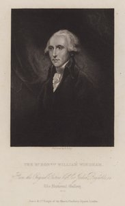 William Windham, englischer Whig-Politiker von William Thomas Fry