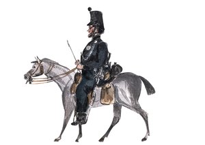 Dr. S der Rifle Brigade, auf dem Marsch von William Thomas Markham