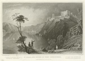 St. Goar und Ruinen der Festung Rheinfels