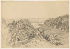 Studie für "Von Paradies zu Fegefeuer, Newport"