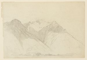 Studie einer Landschaft