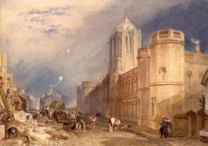 Christ Church College, Oxford von Joseph Mallord William Turner