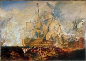 Die Schlacht bei Trafalgar von Joseph Mallord William Turner