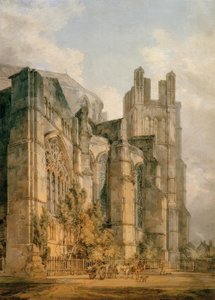 Die St. Anselmskapelle an der Kathedrale von Canterbury von Joseph Mallord William Turner