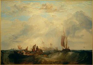 Eingang zur Maas: Orangenhändler auf der Sandbank, der zerbricht von Joseph Mallord William Turner