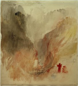 Blick in die Schlucht bei Pre-Saint Didier