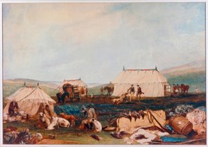 Jagdausflug auf den Mooren
