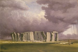 Stonehenge: Stürmischer Tag