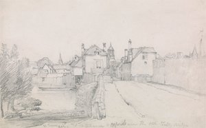 Oxford, Folly Bridge von William Turner of Oxford