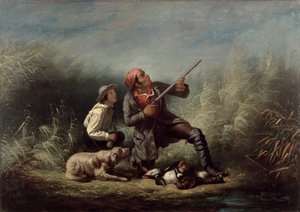 Im Flug, um 1850