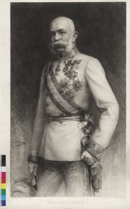 Franz Joseph I. in Galauniform eines Feldmarschalls