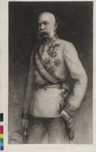 Franz Joseph I. in Galauniform eines Feldmarschalls