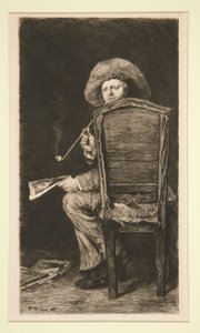 Der Raucher von William Unger