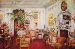 Warwick Castle: Lady Warwicks Boudoir von William W. Quatremain