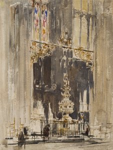 Kapelle und Taufbecken von William Walcot