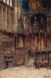 Kapelle von Heinrich VII., Westminster Abbey, um 1907
