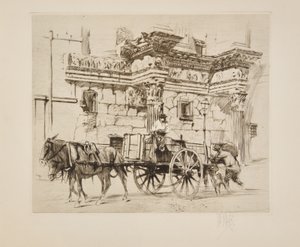 Das Forum der Minerva von William Walcot
