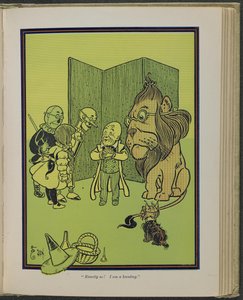 "Genau so! Ich bin ein Schwindler" Illustration aus "Der wunderbare Zauberer von Oz" von Lyman Frank Baum von William Wallace Denslow