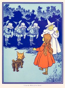 „Ich bin die Hexe des Nordens“ aus „Der Zauberer von Oz“ von L. Frank Baum von William Wallace Denslow