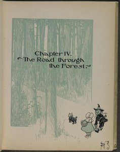 Illustration aus "Der wunderbare Zauberer von Oz" von Lyman Frank Baum von William Wallace Denslow