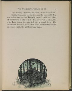 Illustration aus "Der wunderbare Zauberer von Oz" von Lyman Frank Baum
