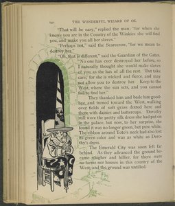 Illustration aus "Der wunderbare Zauberer von Oz" von Lyman Frank Baum