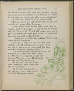 Illustration aus "Der wunderbare Zauberer von Oz" von Lyman Frank Baum von William Wallace Denslow