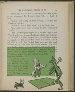 Illustration aus "Der wunderbare Zauberer von Oz" von Lyman Frank Baum von William Wallace Denslow