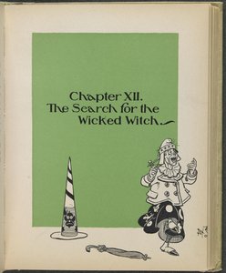 Illustration aus "Der wunderbare Zauberer von Oz" von Lyman Frank Baum von William Wallace Denslow