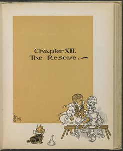 Illustration aus "Der wunderbare Zauberer von Oz" von Lyman Frank Baum von William Wallace Denslow