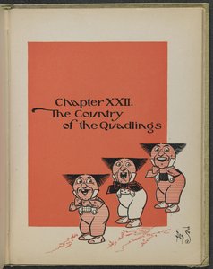 Illustration aus "Der wunderbare Zauberer von Oz" von Lyman Frank Baum von William Wallace Denslow