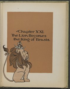 Illustration aus "Der wunderbare Zauberer von Oz" von Lyman Frank Baum von William Wallace Denslow