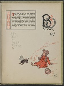 Illustration aus "Der wunderbare Zauberer von Oz" von Lyman Frank Baum von William Wallace Denslow