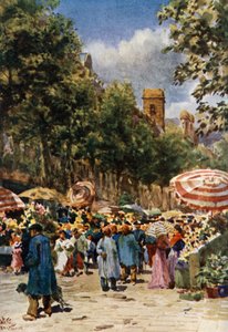 Barcelona, die Rambla von William Wiehe Collins